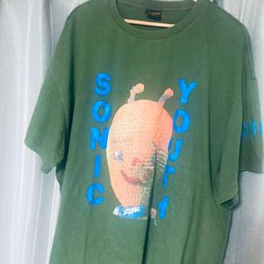 トップス 90s-00s Vintage SONY Dirty T-Shirt Vintage Sonic Youth 100% Dirty Shirt - BIDSTITCH