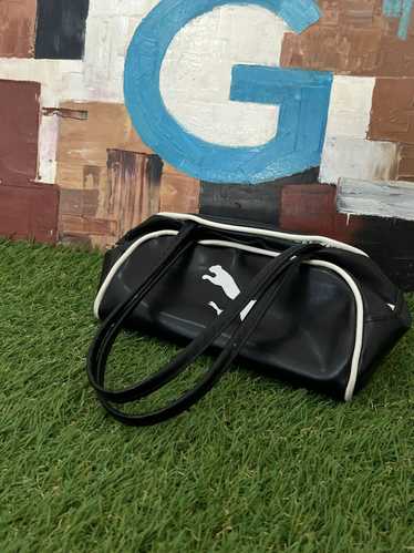 バッグ puma messenger bag archive Y2K 00s Vtg Retro Geometric Puma MS SMALL SHOULDER BAG Messenger Bag