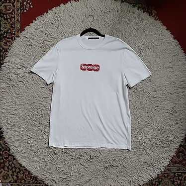 送料関税込み Supreme x Louis Vuitton Box Logo Tシャツ White Louis Vuitton | Supreme T-shirt | White– TC