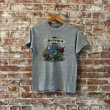 Vintage 1982 Atari Centipede T Shirt Size L USA M… - image 1