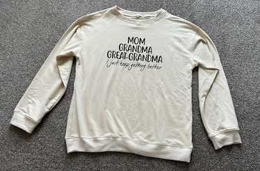 Women Long Sleeve Sweatshirt Size Large - image 1