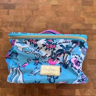 Lilly Pulitzer Sunshine State Cosmetic Travel Case - image 1