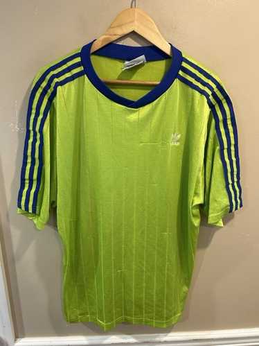 Adidas Mens Athletic Jersey Green XL Mens Clothin… - image 1