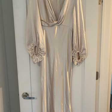 Petal and Pup Satin MIDI dress - image 1