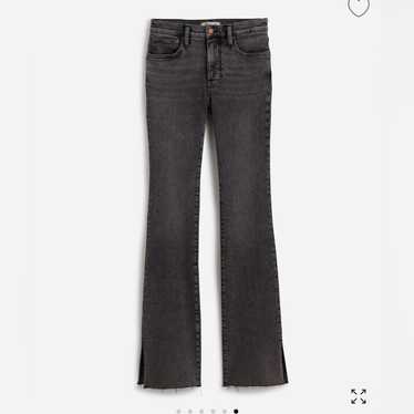 Women's Madewell Black Flared Jeans. New no tags - image 1