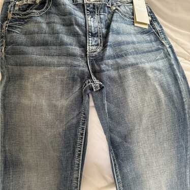 Miss Me Women's Blue Flare Jeans NWT - image 1