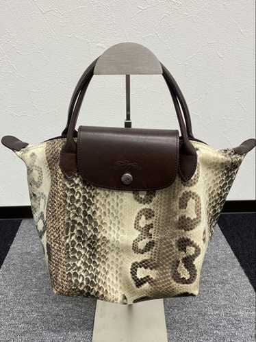 Longchamp Hand Bag Tote Purse Le Pliage Leather B… - image 1