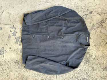 ジャケット・アウター auralee SILK DENIM NO COLLARED COVERALL AURALEE Pleated Selvedge Denim Jacket for Men | MR PORTER