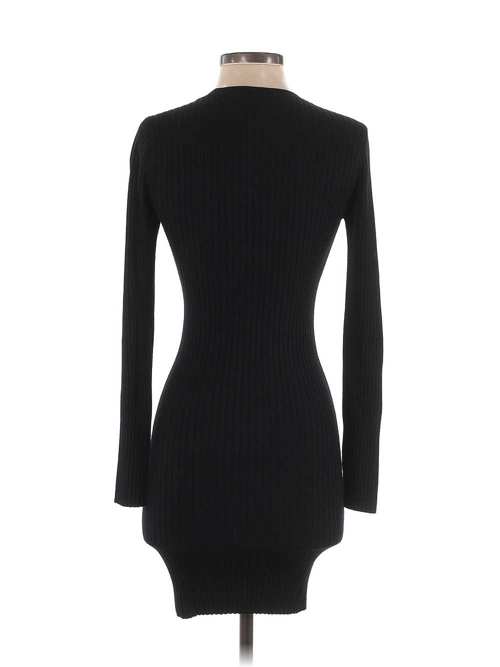 Express Women Black Casual Dress XS - image 2
