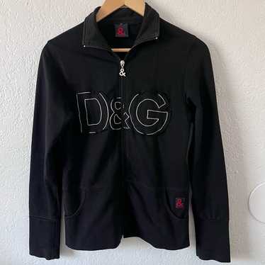 【Dolce & Gabbana】ジップアップフーディー Jersey zip-up hoodie in Black for Men | Dolce&Gabbana® US