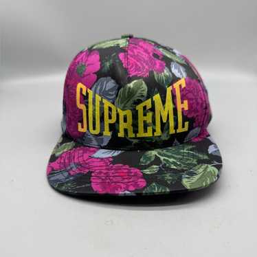 2018SS■Supremeシュプリーム■Floral 5-Panel cap Supreme SS18 Floral 5-Panel CAP CLASSIC BOX LOGO HAT CAMO