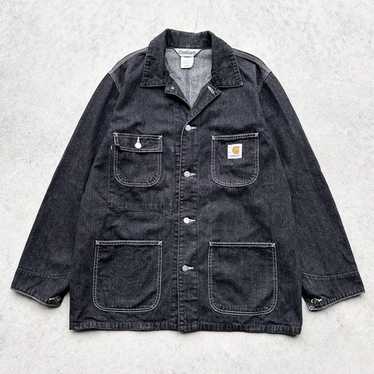 ジャケット・アウター carhartt denimcoverall 70s chorecoat USA Carhartt denim coverall - Gem