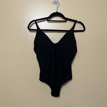 Black Cheeky One Piece Bikini - Gem