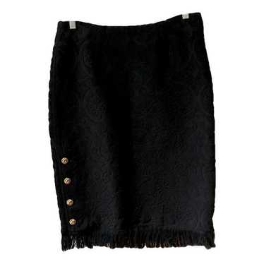 ワンピース MARINE SERRE Women Mid Skirts 24AWDR286ACJER0004 BK99 Black Marine Serre Moon Diamond-jacquard Mini Skirt | Black | FARFETCH