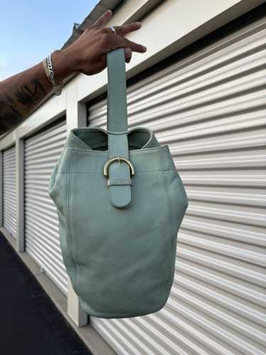 ビンテージ　COACH SOHO マイクロシグネチャー ハンドバッグ Coach vintage rare soho - Gem