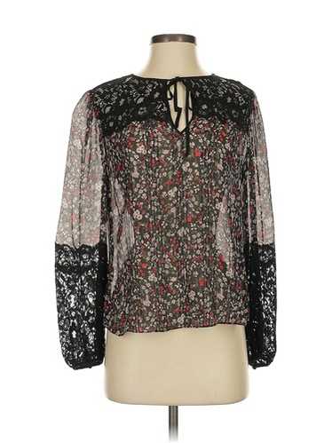 Rebecca Taylor Women Black Long Sleeve Blouse 2 - image 1