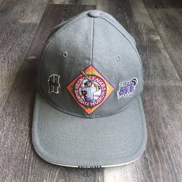 【激レア】90s NEGRO LEAGUEオールスター全刺繍レザーベスト本革B系 Vintage negro baseball - Gem
