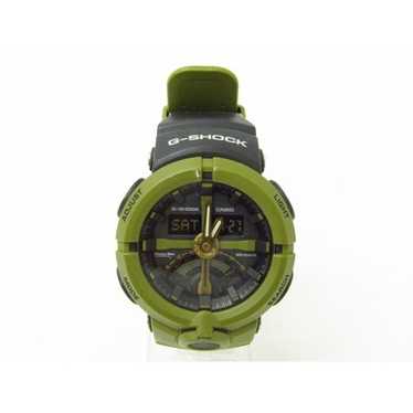 CASIO G-SHOCK GA-500P オリーブグリーン Casio G-Shock Big Case Dual Coil Punching Pattern Men's
