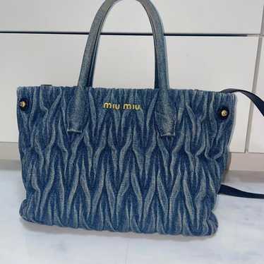 Miu miu denim handbag - Gem