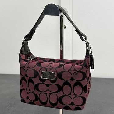 バッグ OLD COACH Vanity Pouch Accessory Pouch Vintage Coach Old Accessory Pouch Vanity Black | eBay