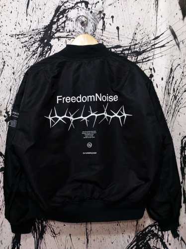 GU UNDERCOVER FREEDOM NOISE MA-1 ジャケット M Freedom Noise Gu X Undercover Ma-1 Black Blouson Jacket