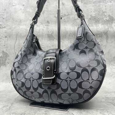 バッグ coach signature Soho one Shoulder bag COACH Originals Signature Jacquard Soho Shoulder Bag - Macy's