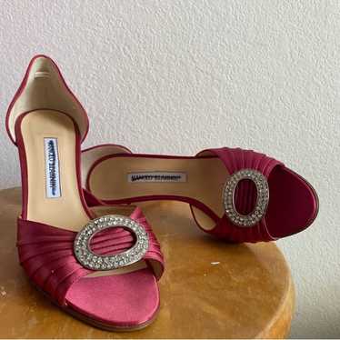 Manolo blahnik sedaraby 37.5 - Gem