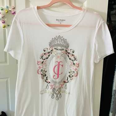 Juicy couture white t - Gem