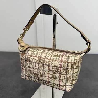 バッグ COACH Poppy Graffiti Accessory pouch NEW Coach Poppy Pop C Glam Graffiti Crossbody — Multicolor