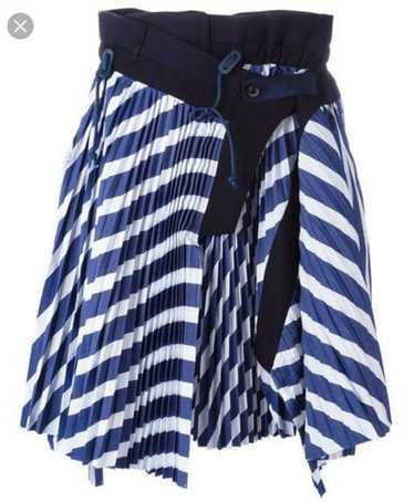 Sacai サカイ 22-06209 Plaid Skirt 巻きスカート サカイ ラップスカート 巻きスカート ロング シアー 2 M グレー 緑