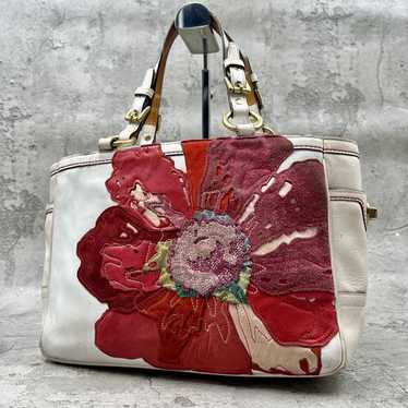 バッグ Coach Flower Patchwork Poppy Bag Ltd. Coach poppy patchwork - Gem