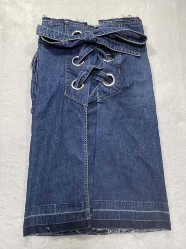 Sacai sacai denim skirt - Gem