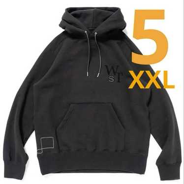 sacaiサカイ★ホワイト WTAPSエディション Flock Print フーディ sacai: ホワイト WTAPSエディション Flock Print フーディ