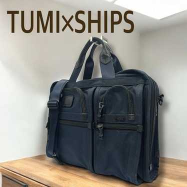 ⭐️値下げ【美品】TUMI×SHIPS コラボALPHA2 2way バッグ A4 TUMI for SHIPS: 『ALPHA 2』 3WAY スリム ブリーフ