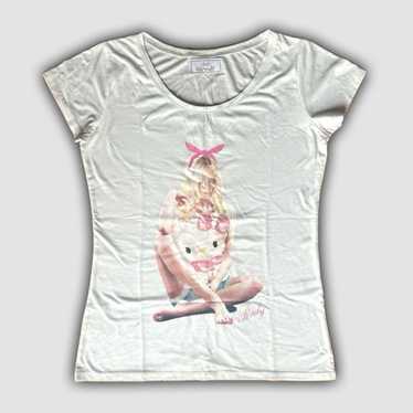 rady kitty Ｔシャツ Rady キティTシャツ 2枚セット(ブラック ホワイト)