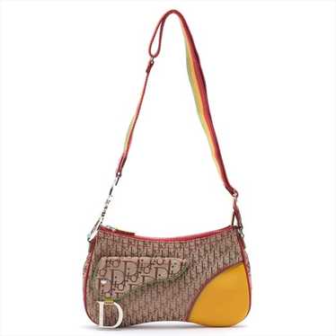 Dior★ Dior Diorissimo Rasta Crossbody Bag Brown Christian Dior Diorissimo Rasta Diorissimo Rasta - Brown