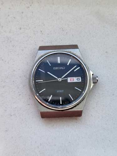 美品 SEIKO SPIRIT 7N48-7A10 MENS QUARTZ Vintage 1980s Seiko Spirit Men's Wrist-Watch Ref # 7N48-7A10