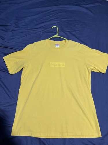 Lサイズ Supreme Yellow Tonal Box Logo 1999 image_72d0b01a-82c0-4876-8a0e-