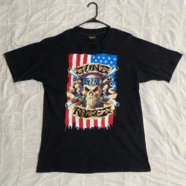 本物 レアカラー 90’s Guns N' Roses 拳銃×トランプ×薔薇 T 本物 90's Guns N' Roses 拳銃×トランプ×薔薇 Tシャツ - メルカリ