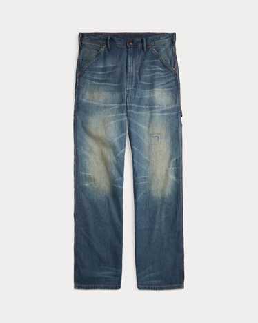 パンツ RRL Vtg 90s Carpenter Denim Pants 34 90s Riveted by Lee Carpenter Denim 34x34 | eBay