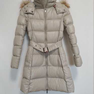 Burberry Brit リアルファー付きダウンコート XS VTG Burberry Brit Woman Down Puffer Fur Hooded Jacket | eBay