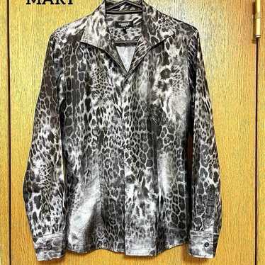 ジャケット・アウター TORNADO MART leopard design jacket Vintage Tornado Mart Leopart Hoodie Fleece Jacket Fit Small