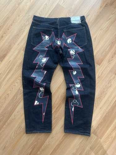 ガ*ー様 EVISU No.2 2005 W34×35 ピンクカスタム大黒　ビッ EVISU No.2 2001 W33×35 ピンク大黒 ビックカモメ - メルカリ