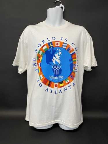 Vtg 1996 Atlanta Centennial Olympic Games Short Sleev… - Gem