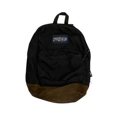 1990s- vintage JANSPORT レザートップヒップバッグ Vintage Jansport 1990s Backpack Red Nylon Leather Made in