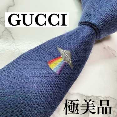 gucciネクタイ UFO エンブロイダリー gucciネクタイ UFO エンブロイダリー