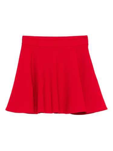 スカート MIU MIU Mini Flare Skirt Miu Miu Poplin Mini Skirt | Red | FARFETCH