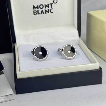 MONTBLANC 　カフリンクス 　シルバー　回転　ステンレス カフリンクス フィンセント・ファン・ゴッホ - 高級カフリンクス