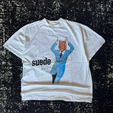 90's suede スウェード tシャツ 1994 バンドt ヴィンテージt SUEDE スウェード バンドTシャツ XLサイズ 90sバンT - メルカリ