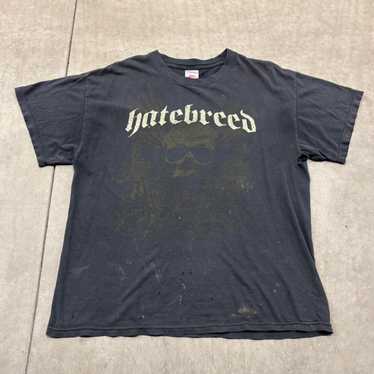 HATEBREED Tシャツ L Vtg Hatebreed Band Music Lover Cotton Black All Size Unisex